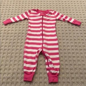 Hanna Andersson PJs - Hot Pink Striped